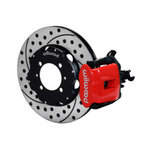 500|SPEEDLAB FIAT 500 Rear Wilwood Combination Brake Kit-Drilled and Slotted